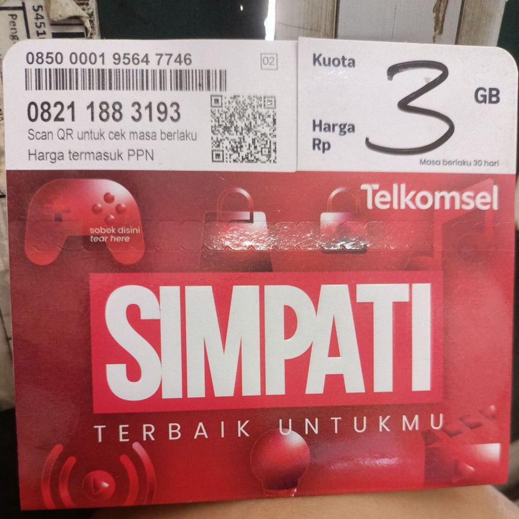 Perdana Simpati kuota 3GB
