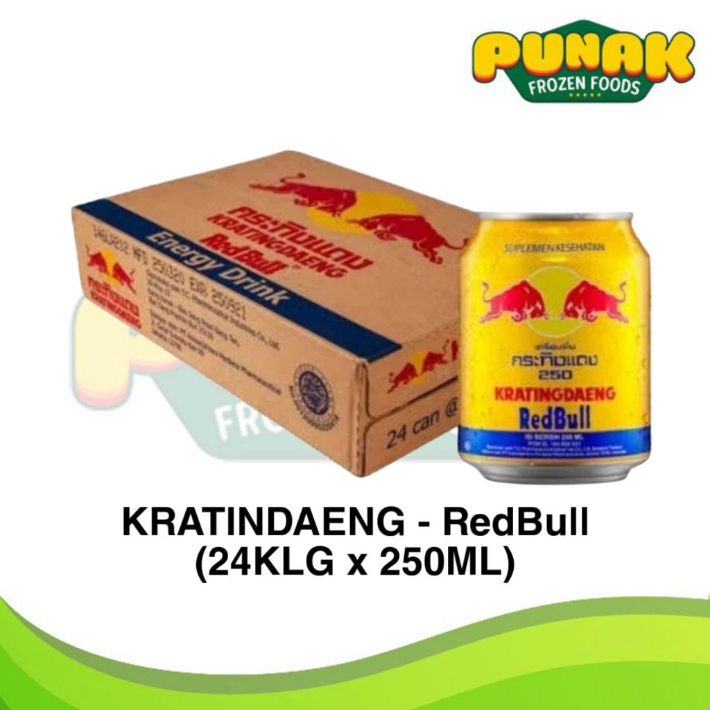 KRATINGDAENG- REDBULL (24KLG X 250ML)