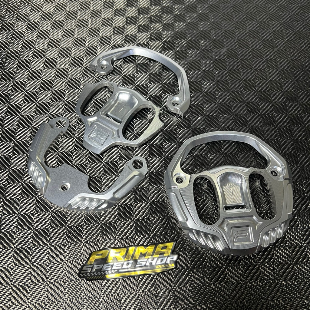 PAKETAN DUDUKAN STANG CNC BILET PCX 160 2025 Dudukan Stang PCX 160 / PCX 150 Cover CNC Post Comp PCX
