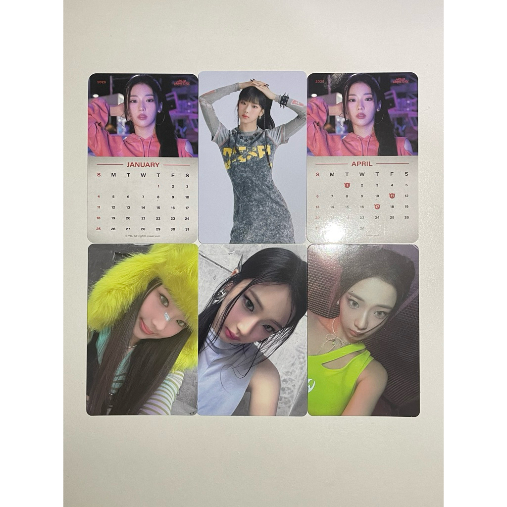 official photocard pc ruka babymonster (2)