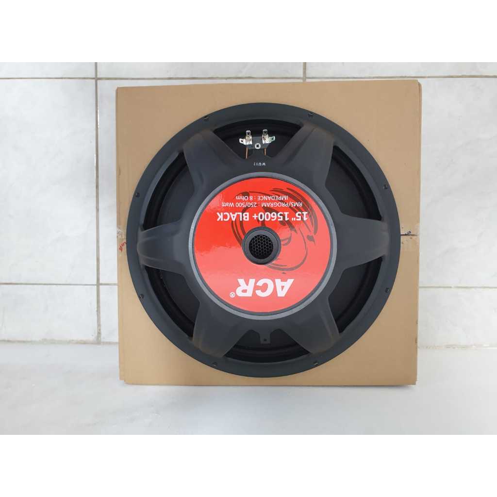 SPEAKER ACR 15" 15600+ BLACK WOOFER 500 WATT