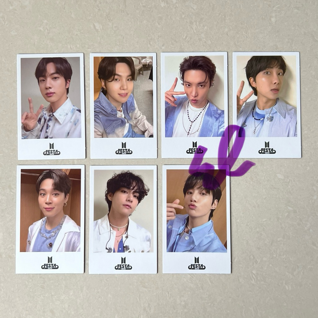 READY STOCK POB INSTANT PHOTO DIGICODE MEMORIES 2020 BTS