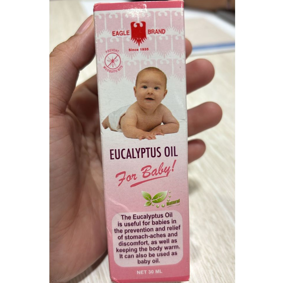 Eagle Brand Eucalyptus Oil Baby 30ml - READY STOCK