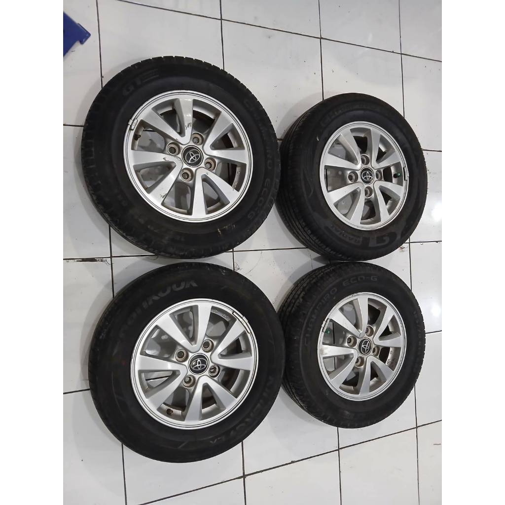 VELG MOBIL ORI COPOTAN AVANZA NEW RING 14 H4X114.3 + BAN 185/70