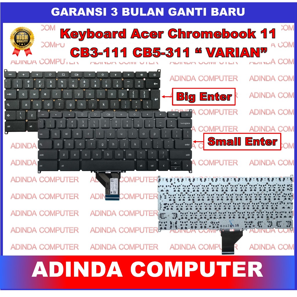 Keyboard Acer Chromebook 13 CB3-111 CB5-311 CB5-311P CB5-311P-T9AB CB5-311-T1UU CB5-311-T5BD CB5-311
