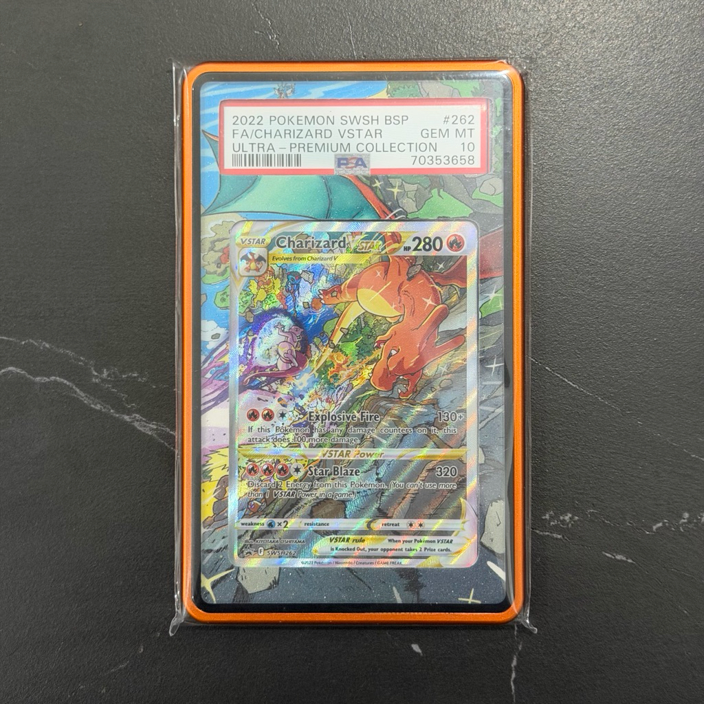 Pokemon TCG Charizard VSTAR SWSH262 Ultra Premium Collection PSA 10 GEM MT English Card
