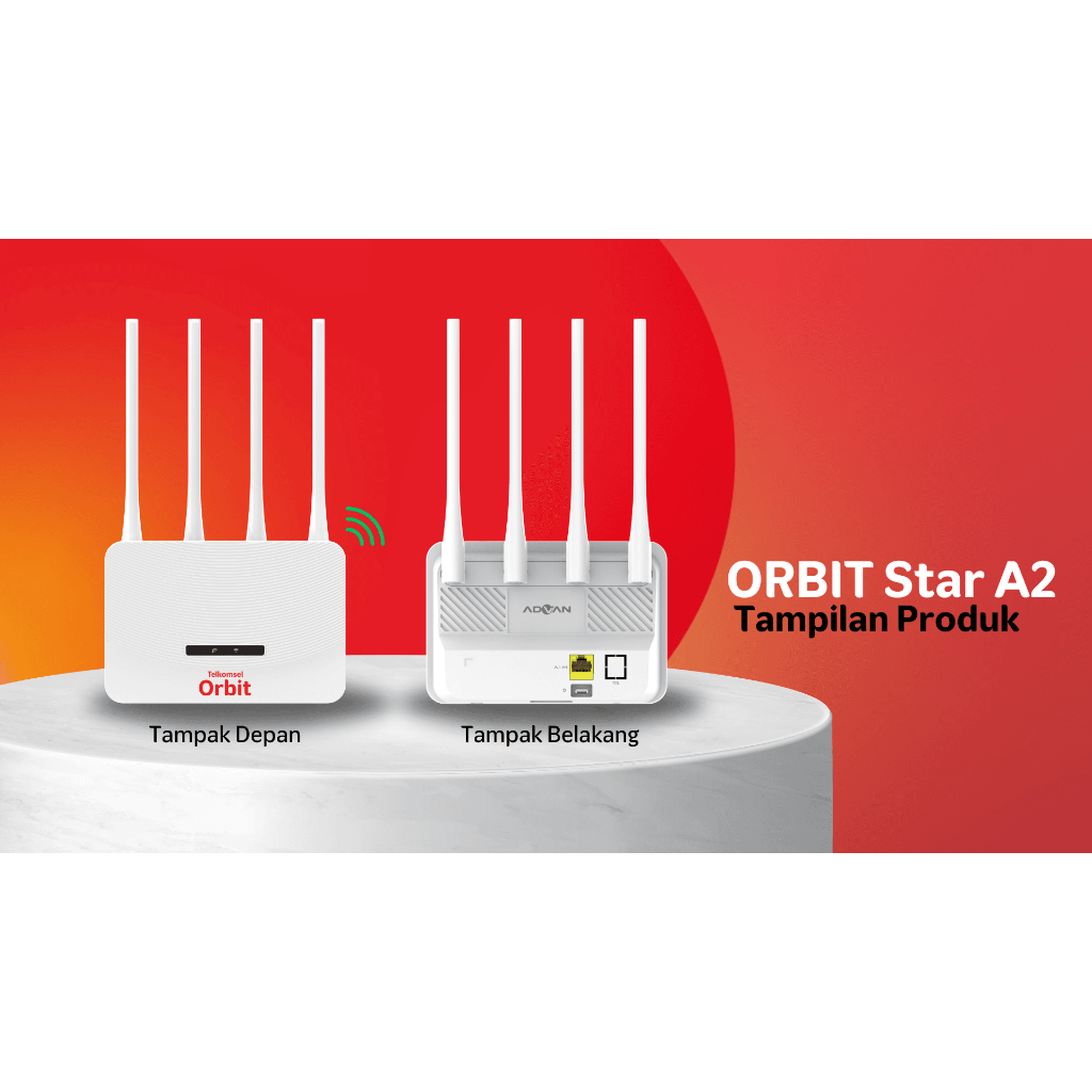 Modem Orbit Router Wifi 4G LTE Star A2, modem wifi orbit murah berkualitas