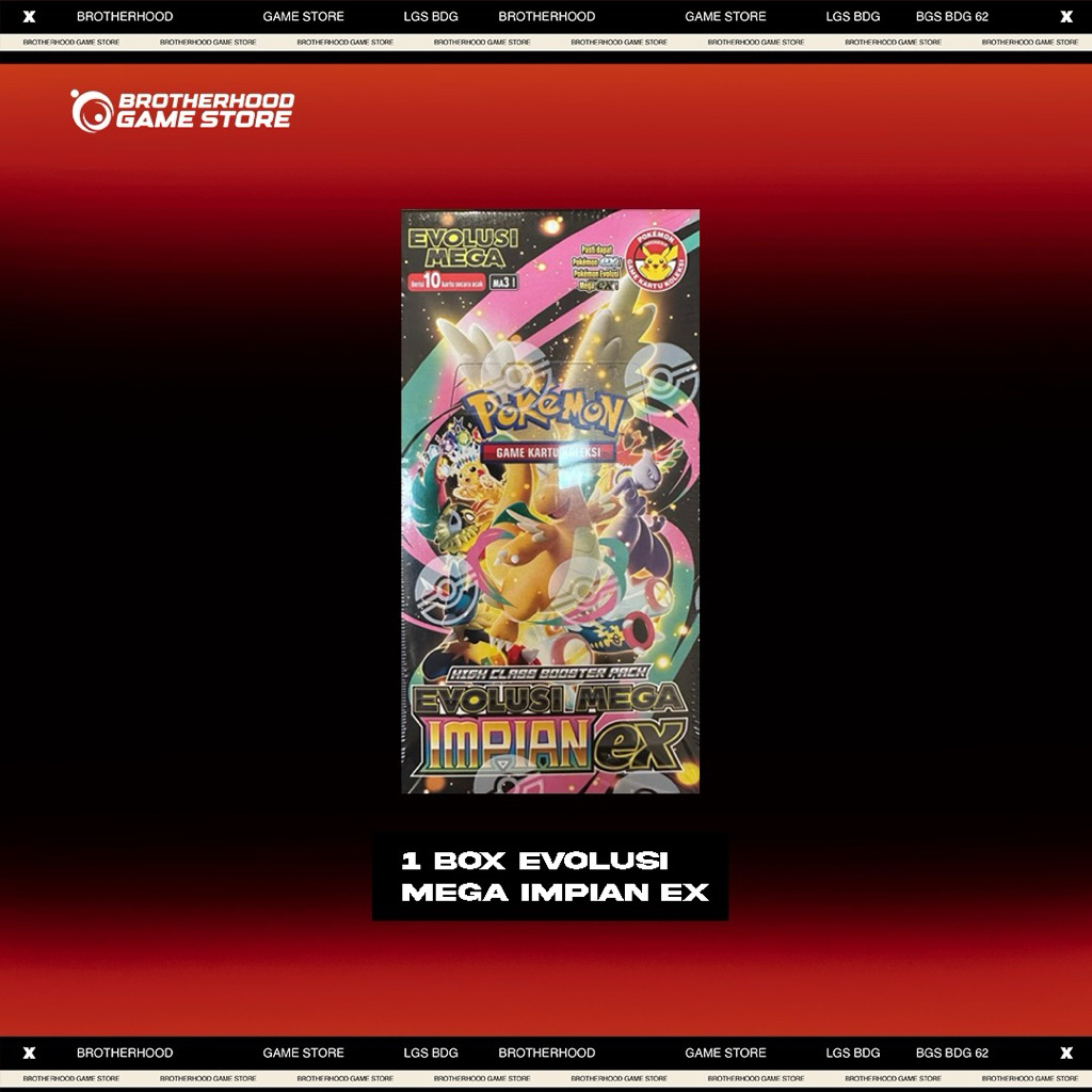 Evolusi Mega Impian Ex Pokemon TCG Indonesia