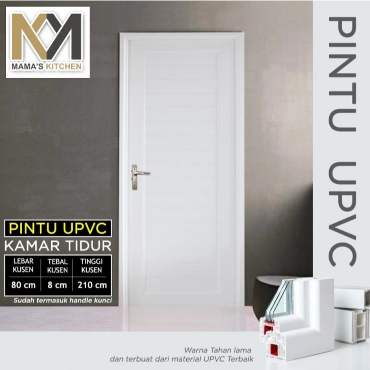 Mama Kitchen Pintu Kamar UPVC 80 X 210cm (KW)