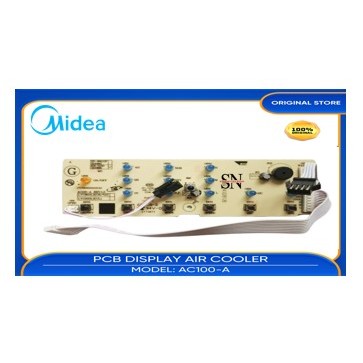 Modul Display Air Cooler Midea AC100-A Original – PCB Panel Kontrol