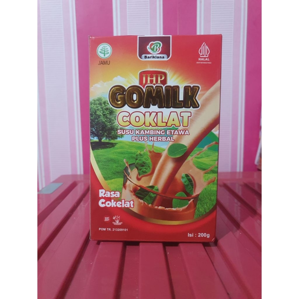 Susu Kambing Etawa Gomilk Herbal Rasa Coklat (BPOM)