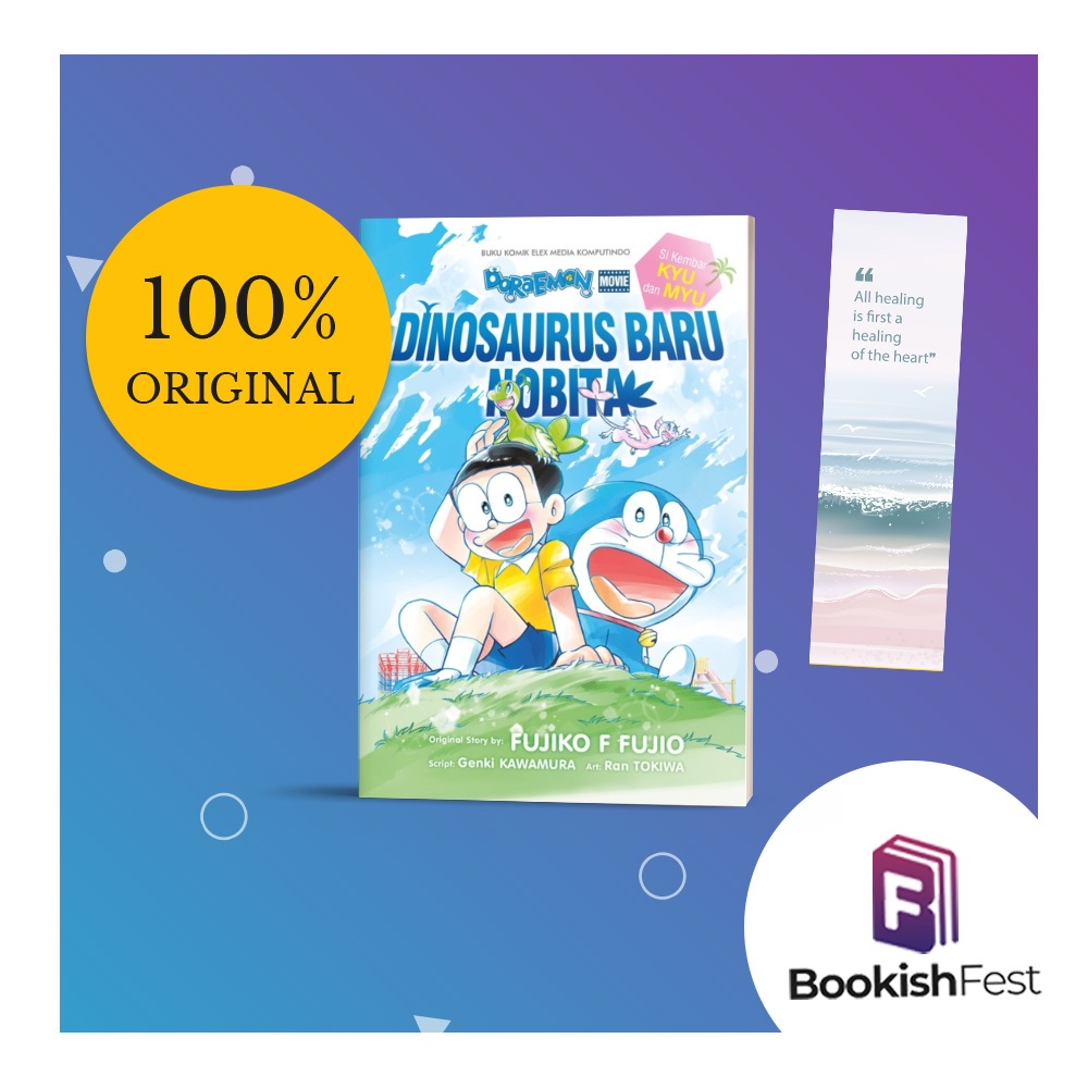 Doraemon Movie: Dinosaurus Baru Nobita Si Kembar Kyu dan Myu (Bonus Stiker)