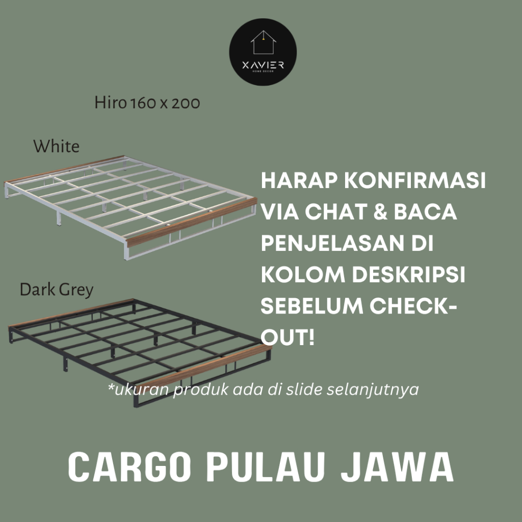 Xavier Home Decor HIRO 160 - CARGO JAWA + BALI