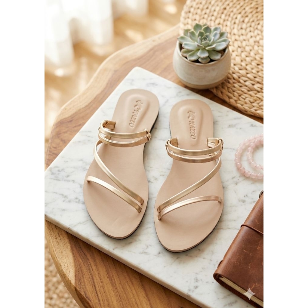 sandal wanita terbaru teplek karet kazeo dagadu ban 1 depan