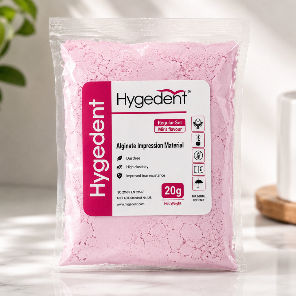 Alginate pink bahan cetak normal setting kemasan sachet 20gr