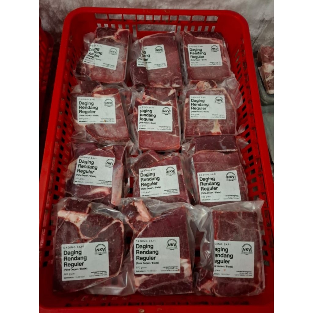 Daging sapi Rendang  500 gram