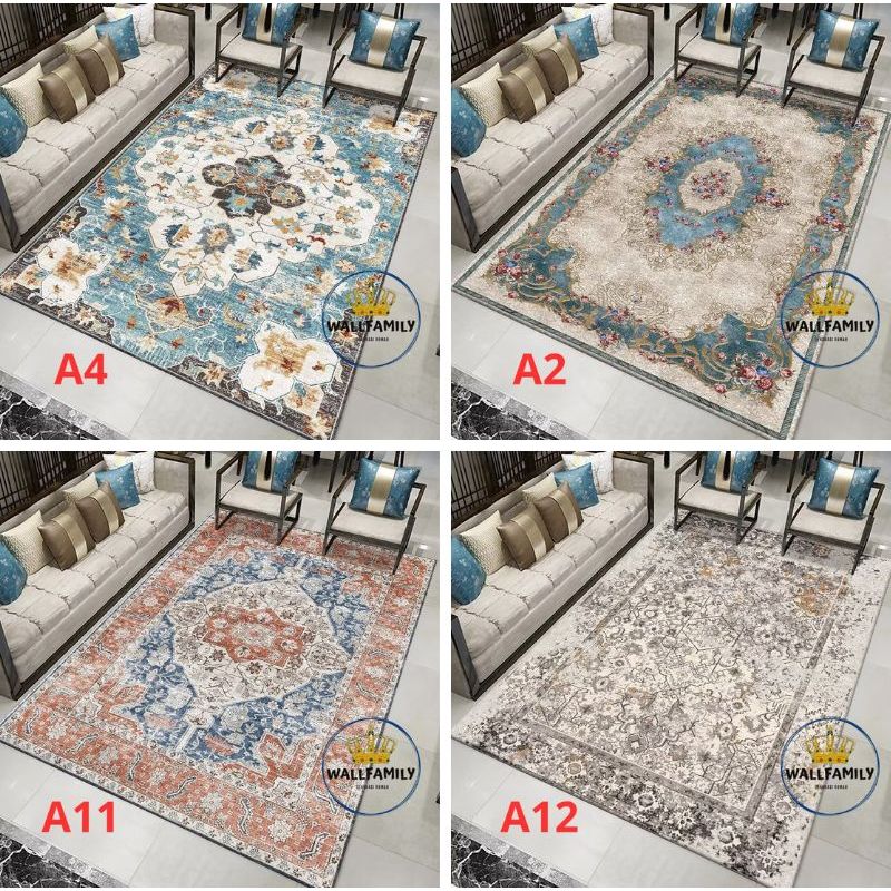 Karpet Turkey Import Polyester New Motif 160x210/200x270