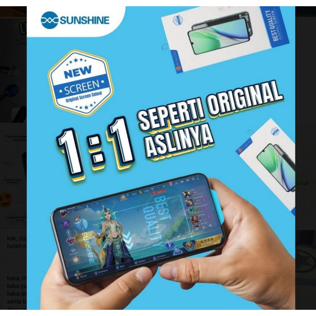 SUNSHINE LCD VIVO Y21 2021, VIVO Y21S, VIVO Y21T, VIVO Y21A, VIVO Y21E, VIVO Y02S, VIVO Y16 2022