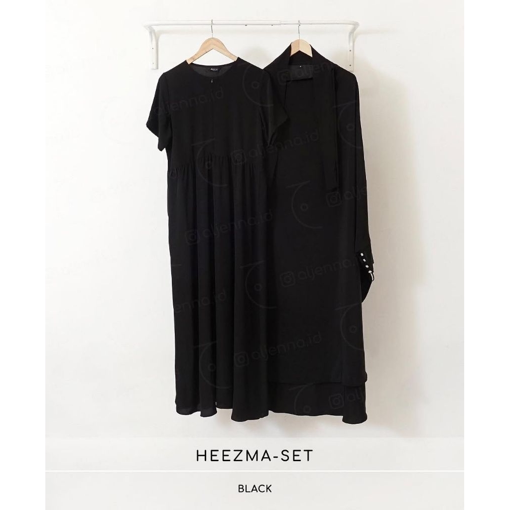 ALJENNA Preloved Heezma set Black mazen Sz S