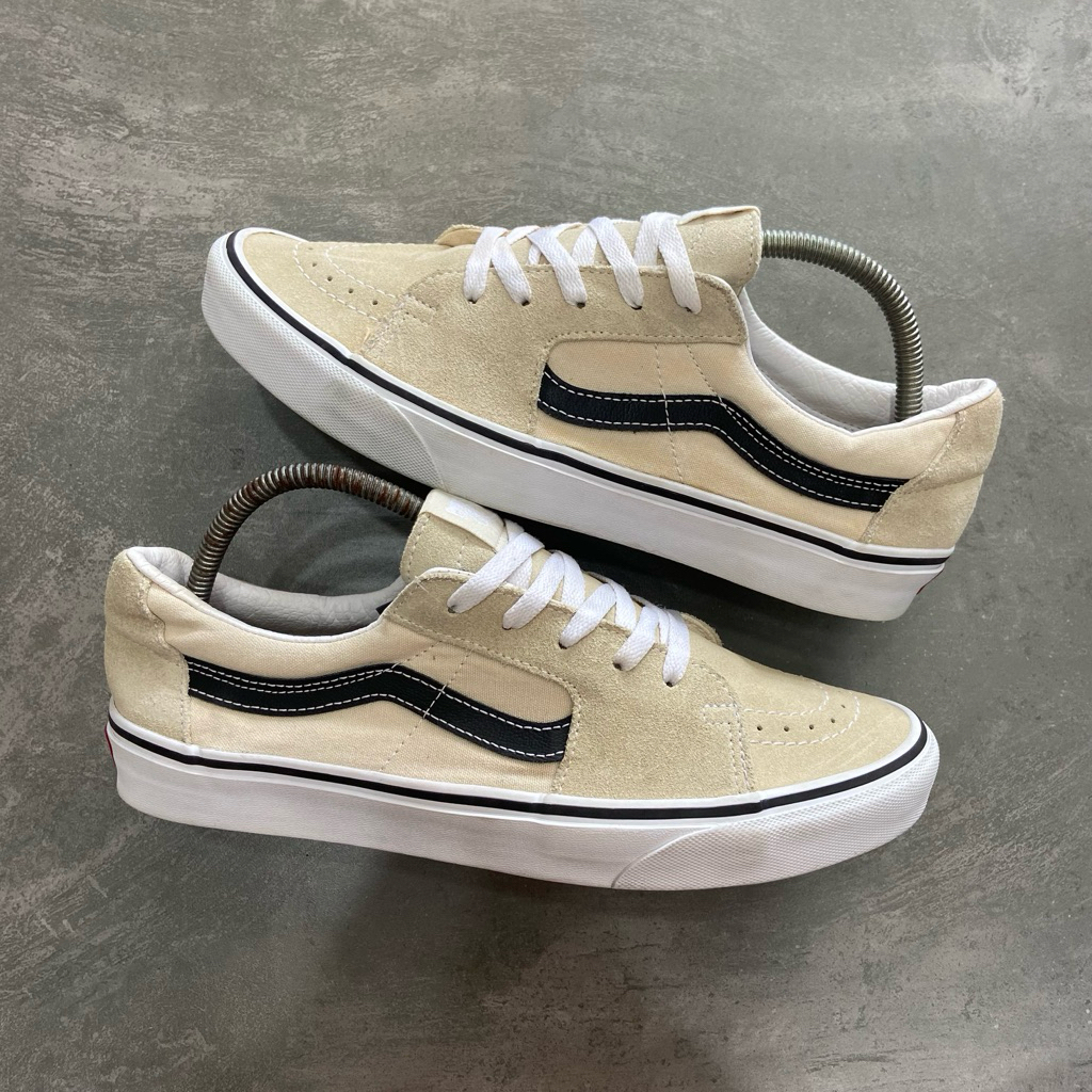 [Size 42.5] Rare Vans Sk8-Low ‘Utility - Turtledove’ (VN0A4UUKA5W) Second Original Kondisi Nominus. 