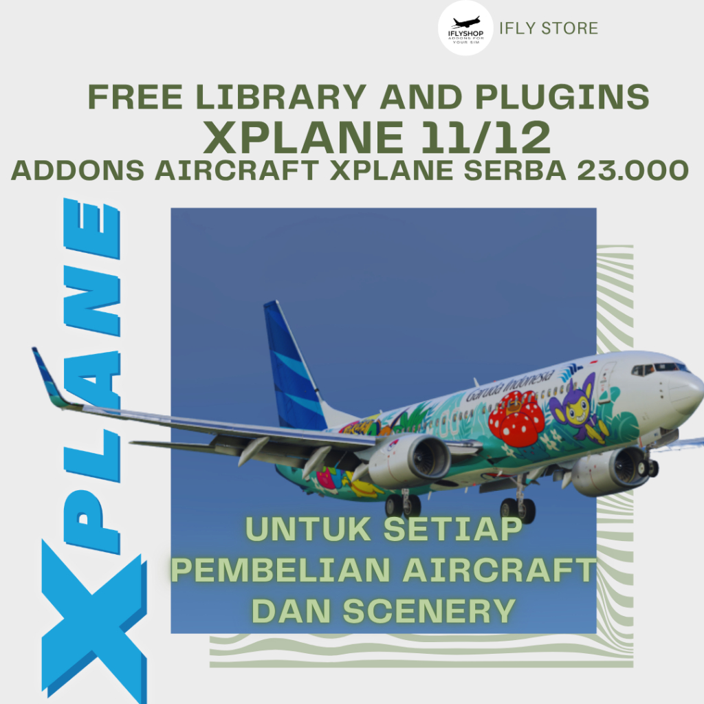 X-Plane11 / X-Plane12 | - Free Library dan Plugins
