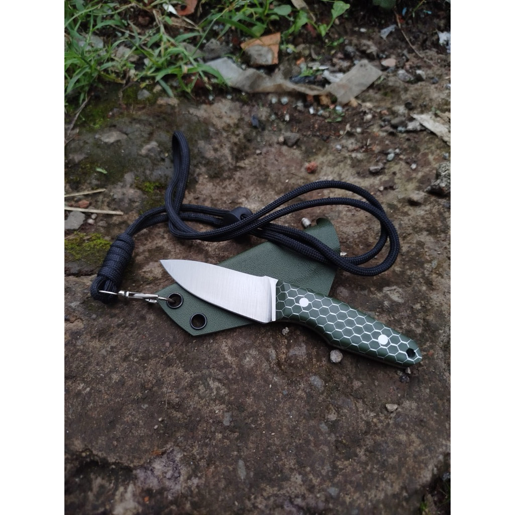 pisau neck knife bohler k110 Kydex