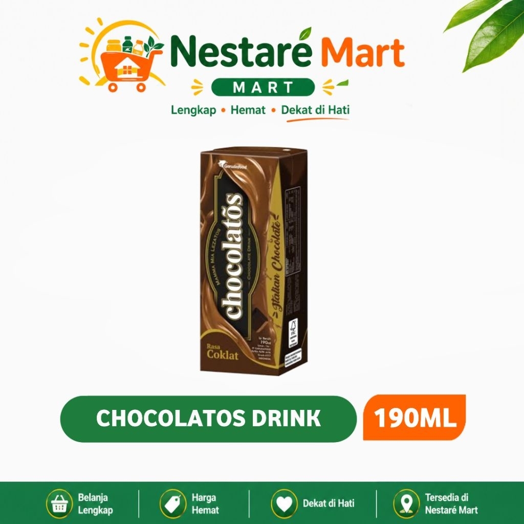 CHOCOLATOS DRINK CHOCOLATE 190ML