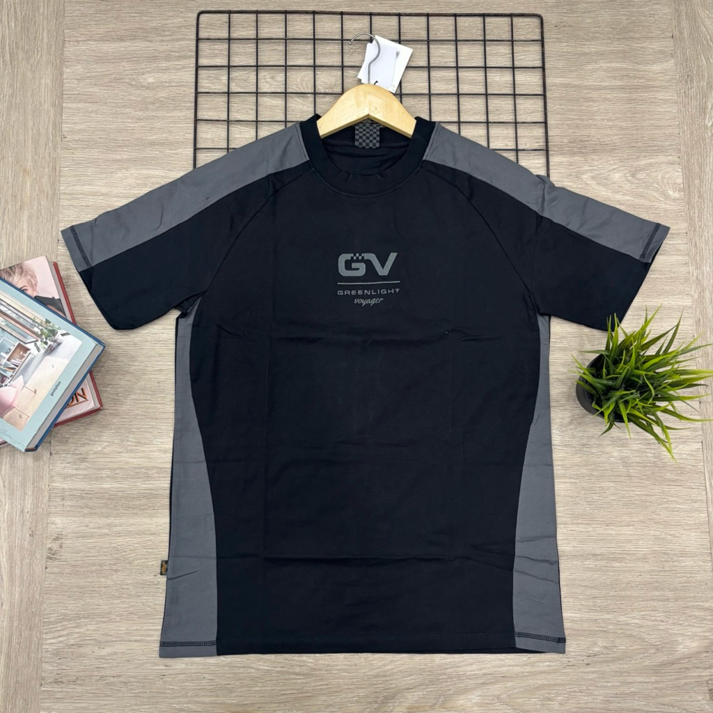 Greenlight Original Kaos Cowok Fashion Casual Kekinian