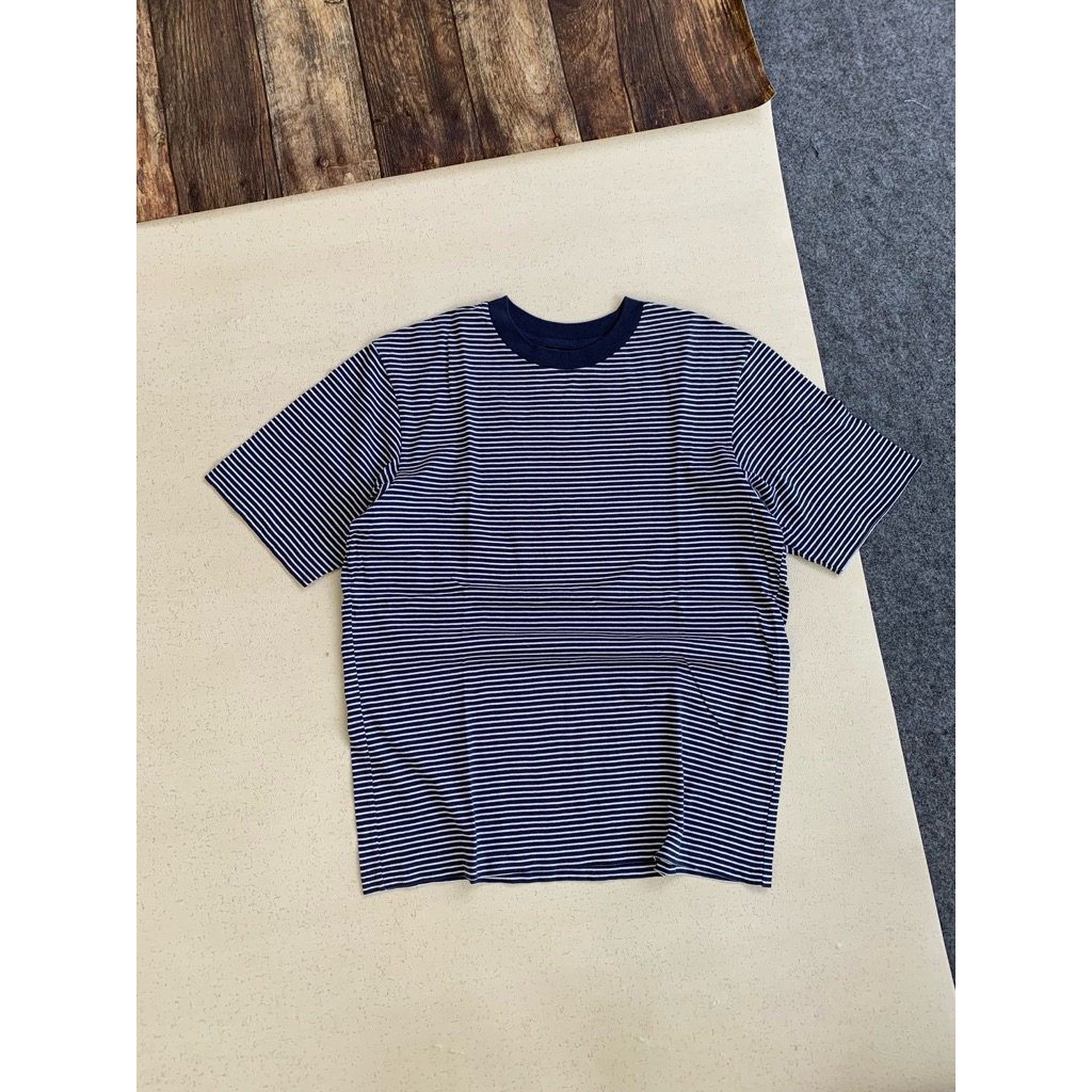 T-SHIRT STRIPE UNIQLO GU MUJI STRIPE BASIC JAPAN