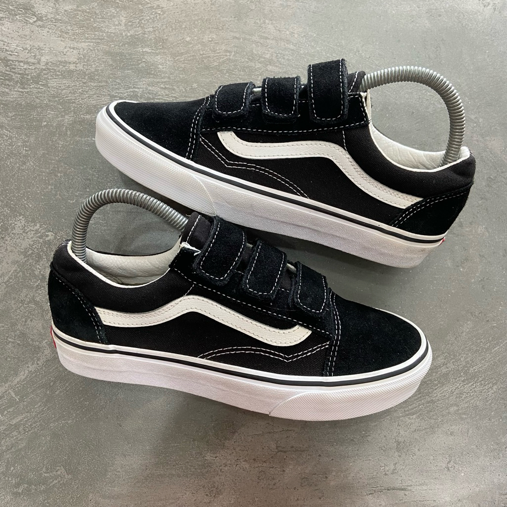 [Size 38.5] Rare Vans Old Skool V ‘Off The Wall’ (VN0A3D29R2P) Second Original Kondisi Nominus. Harg