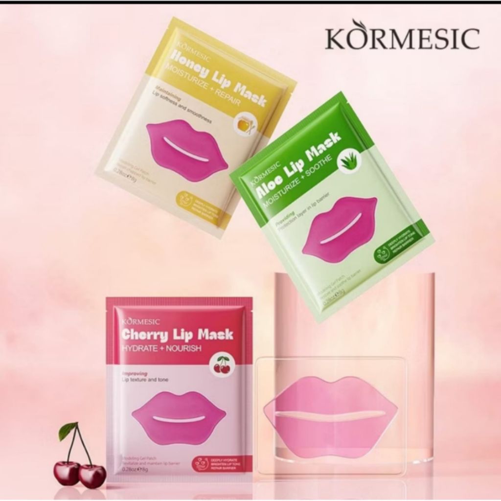 LIP MASK MASKER BIBIR MENCERAHKAN BIBIR HITAM MEMBUAT MERAH ALAMI