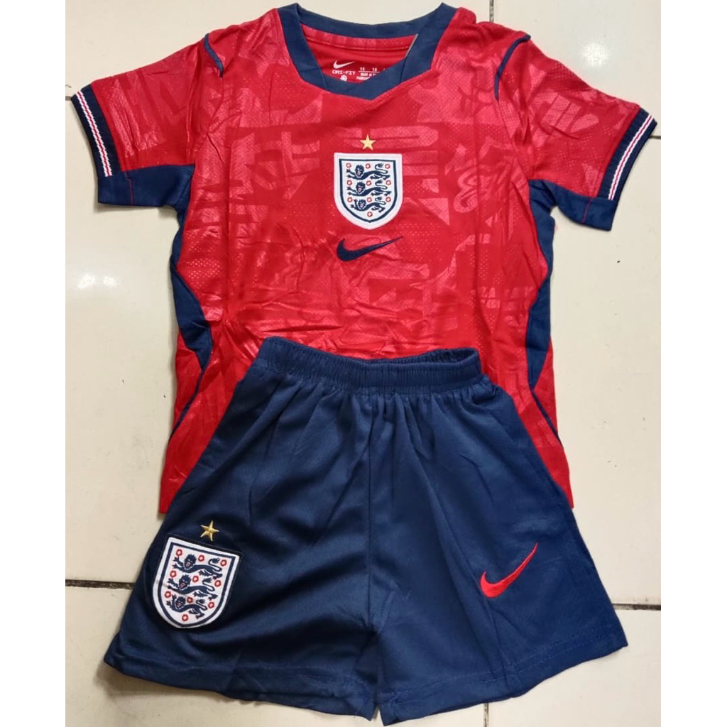 Jersey Kids Timnas Inggris Away 2026/2027 Grade Ori
