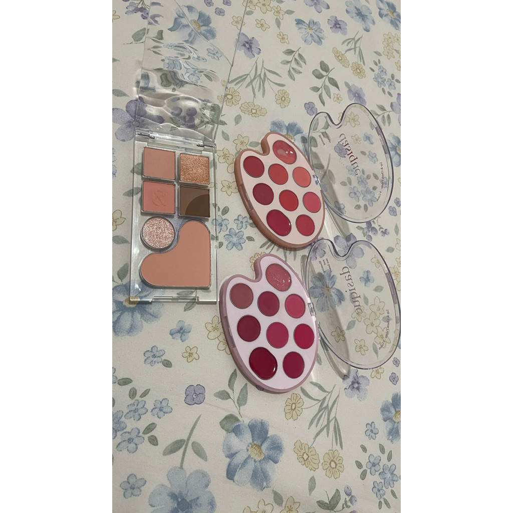 (PRELOVED) Eyeshadow Romand & Dasique Lip n Cheek