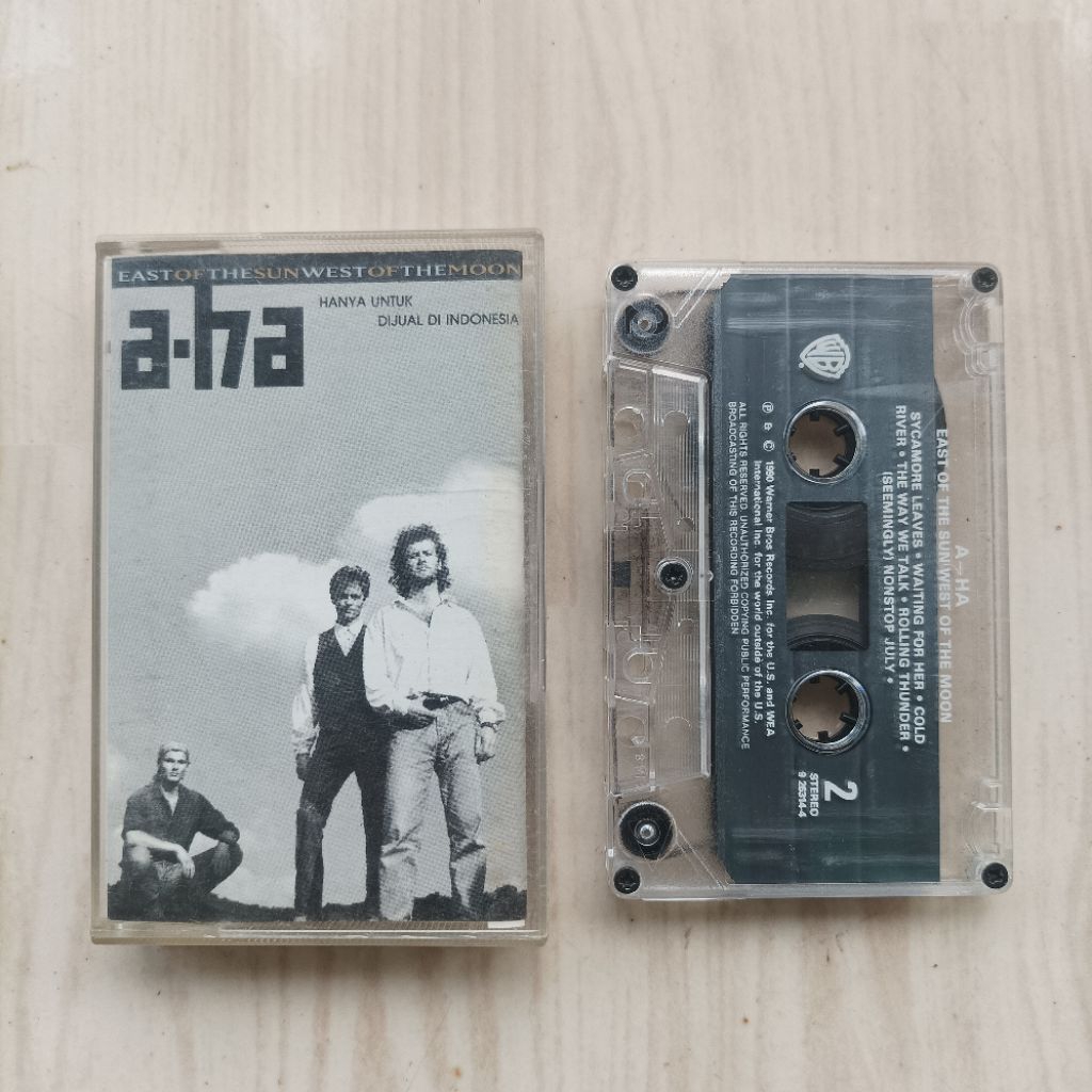 Original Kaset Pita Tape Musik Band A Ha