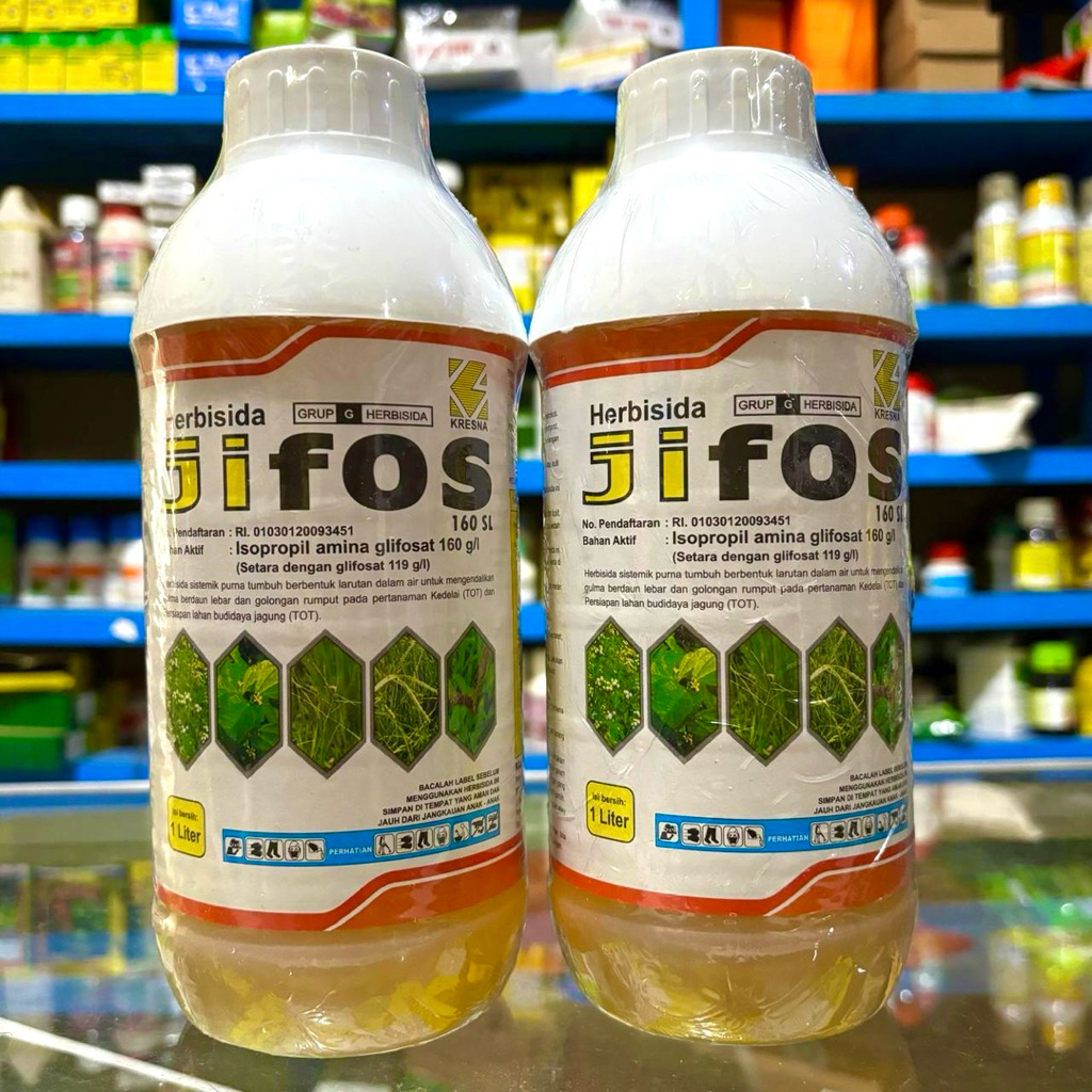 Herbisida Sistemik JIFOS 160SL Kemasan 1 Liter