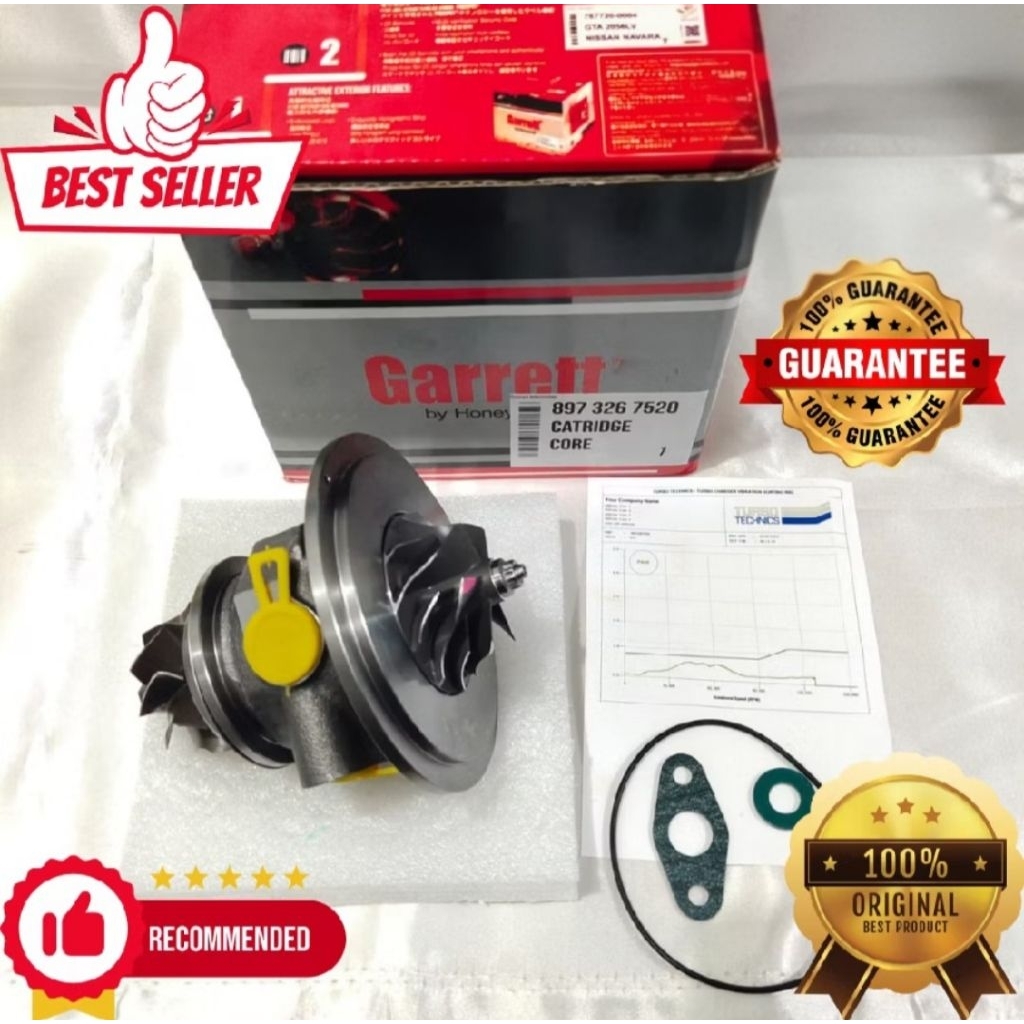 CATRIDGE TURBO ISI TURBO ISUZU NKR71 GARRETT 8-97326-752-0 ORIGINAL ASLI GARRETT