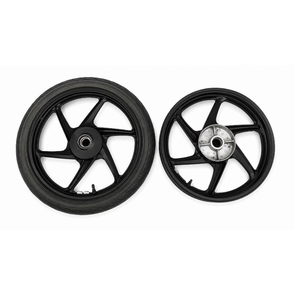 1 Set depan belakang velg racing palang 6 ring 17