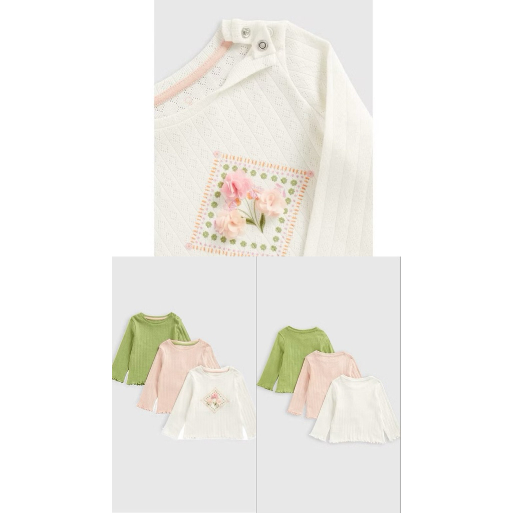 Mothercare Sale set 3 Pointelle