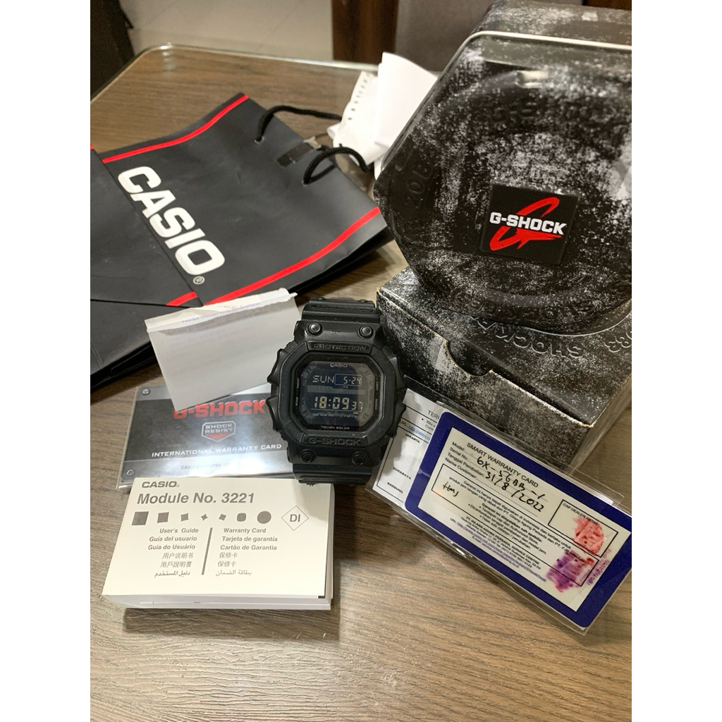 Preloved Casio G-Shock GX-56BB-1DR "King Kong”