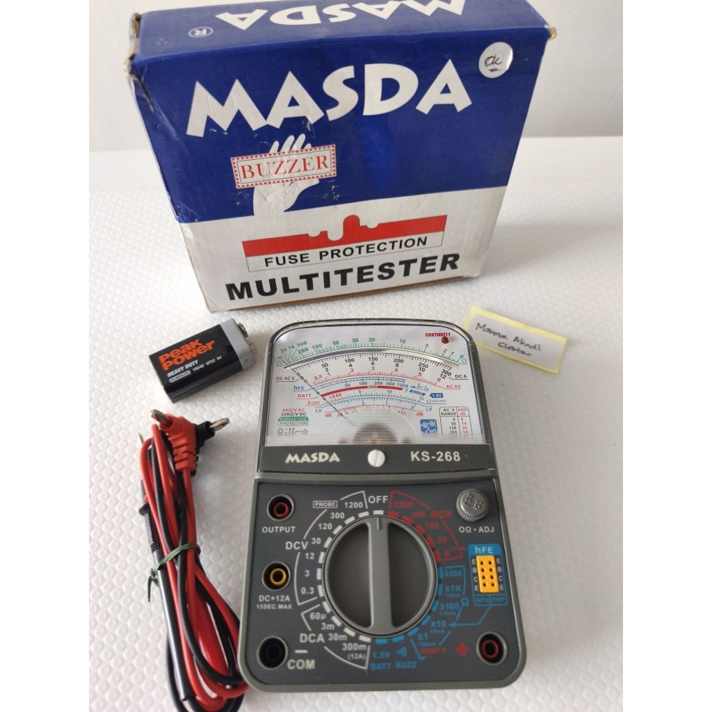 Avometer Multitester Masda KS 268