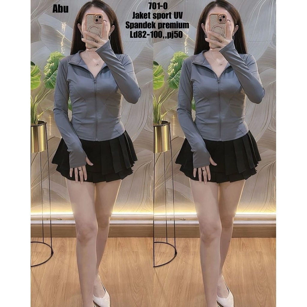701-0 Jaket sport UV spandek premium 170.000