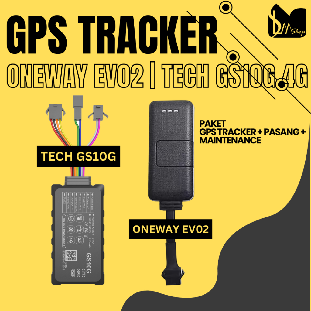 GPS TRACKER 4G WANWAY GS10G | PAKET GPS TRACKER MOBIL / MOTOR + INSTALASI + MAINTENANCE | PANTAU DAR