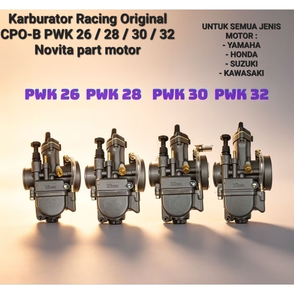 Karburator Racing Original CPO-B PWK 26 / 28 / 30 / 32 /KarbuRacing