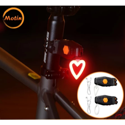 Promo Lampu Belakang Sepeda Berbentuk Love Lampu Sepeda Belakang Sepeda Smart