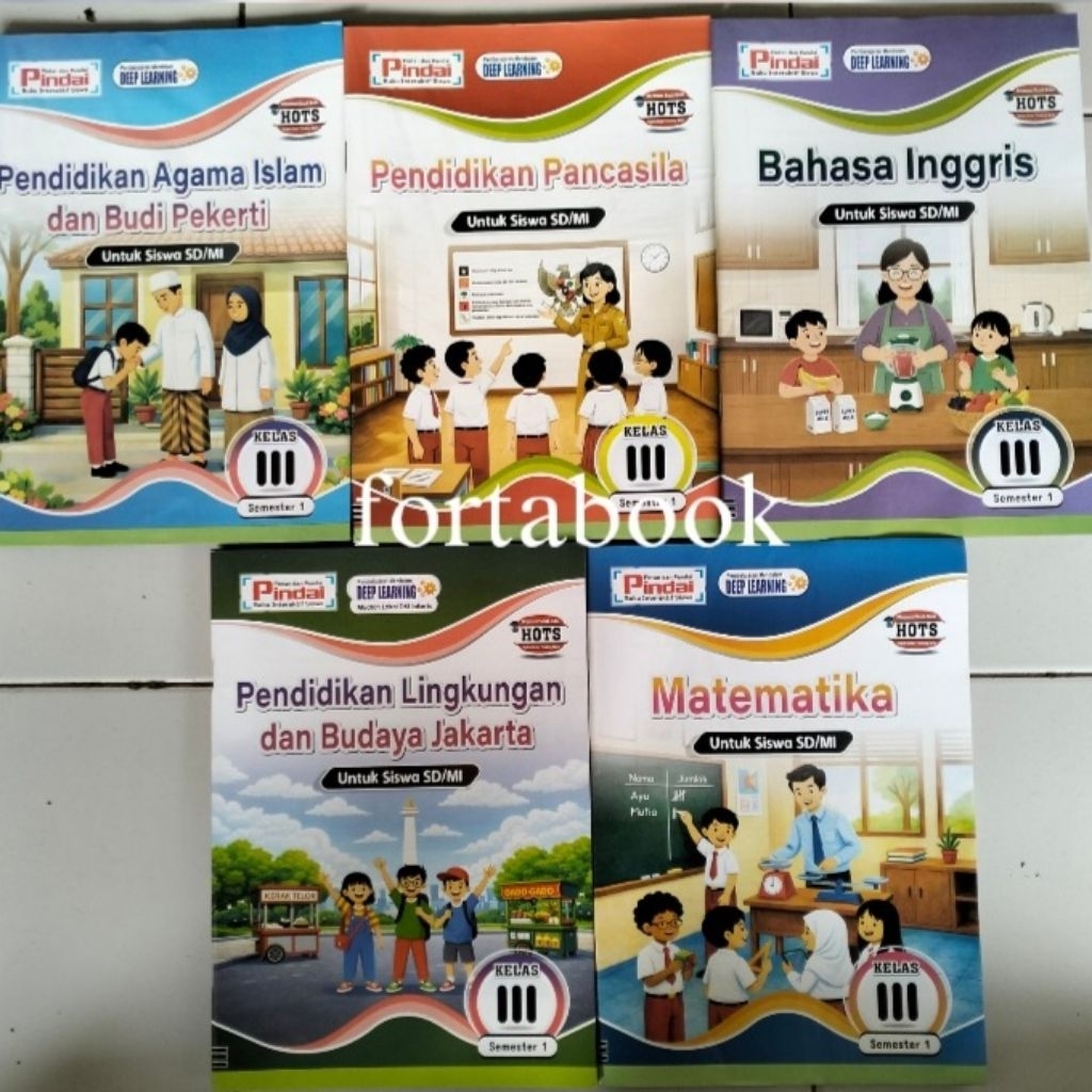 LKS KURIKULUM MERDEKA KELAS 3 PINDAI SEMESTER 1