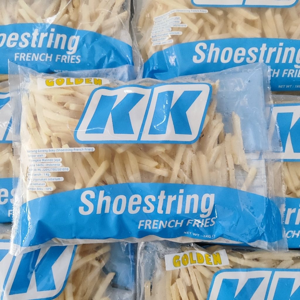KK Kentang Goreng Beku Shoestring French Fries 1 Kg
