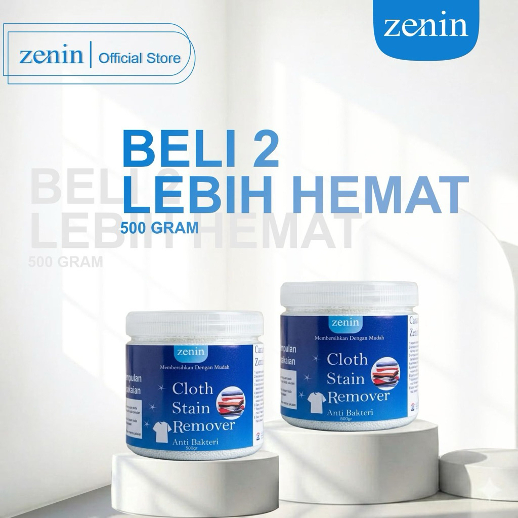 ZENIN Cloth Stain Remover  Paket Hemat Beli 2  Pcs