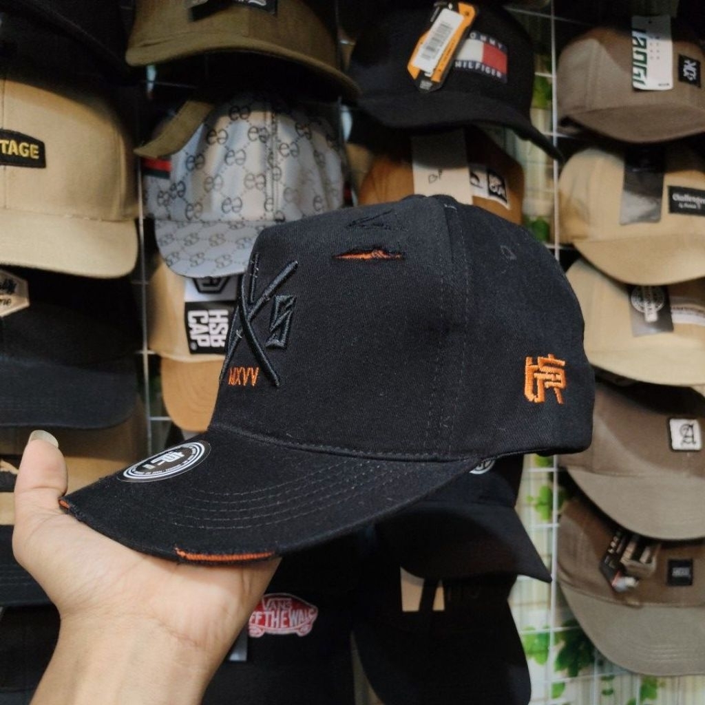 Topi baseball sobek premium