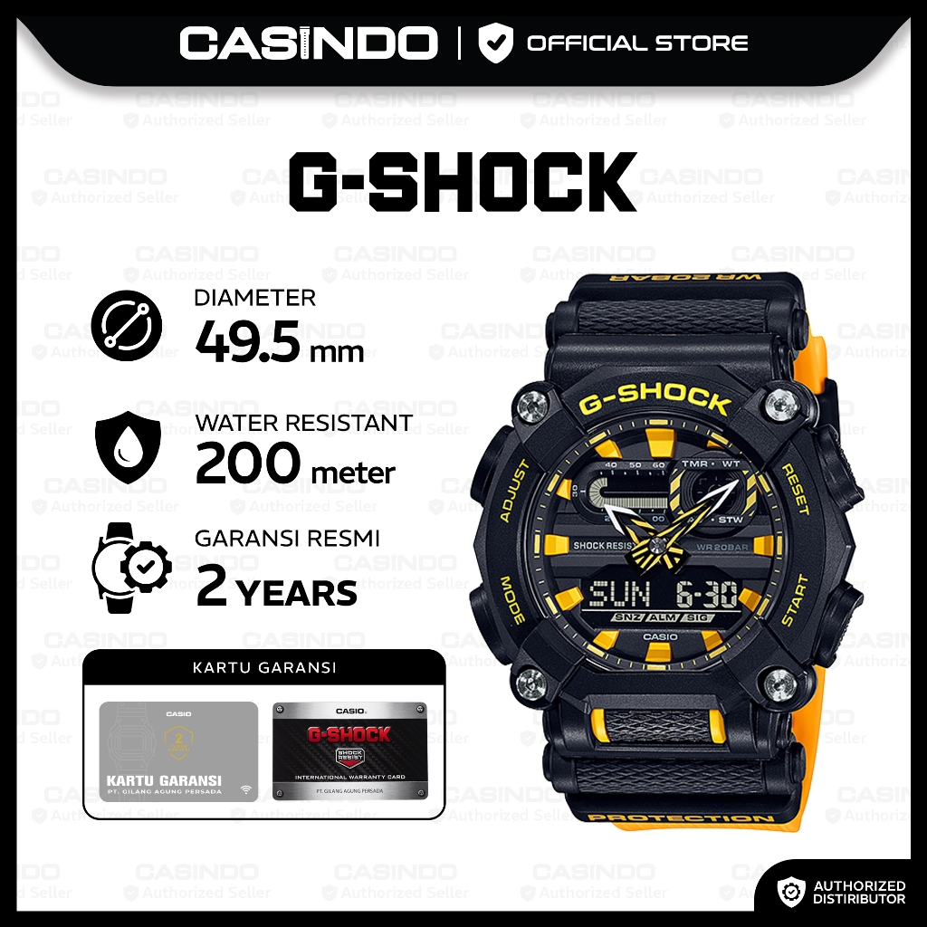 G-SHOCK Jam Tangan Pria Analog Digital GA-900A-1A9DR