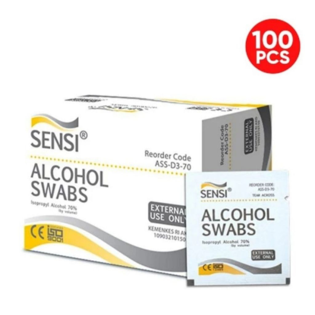 ALCOHOL SWABS SENSI